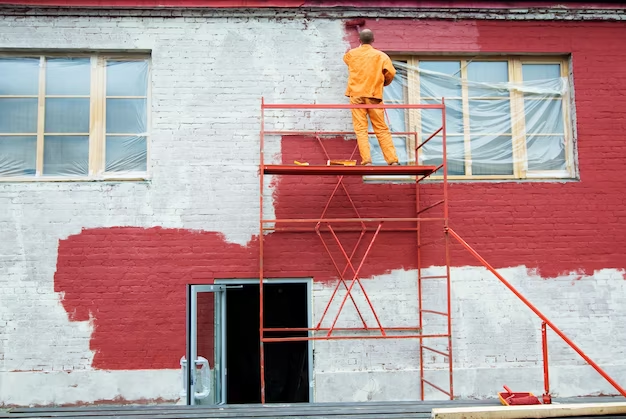 repintura da fachada como reforma comercial de baixo custo