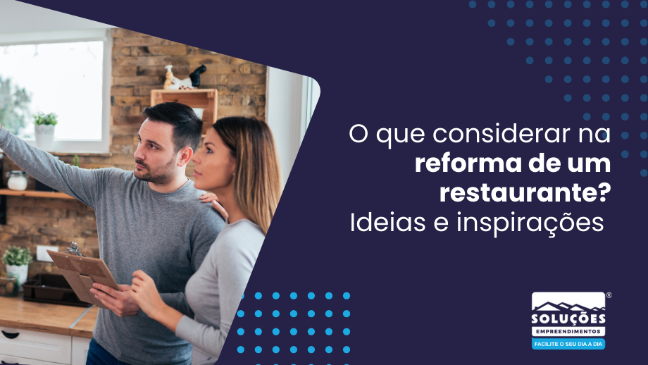 O que considerar na reforma de um restaurante Ideias e inspirações