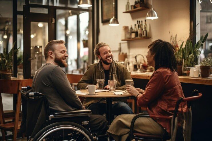 mobilidade em restaurantes