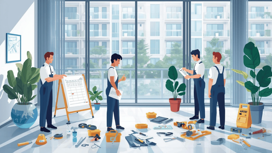 manutenção em condomínios